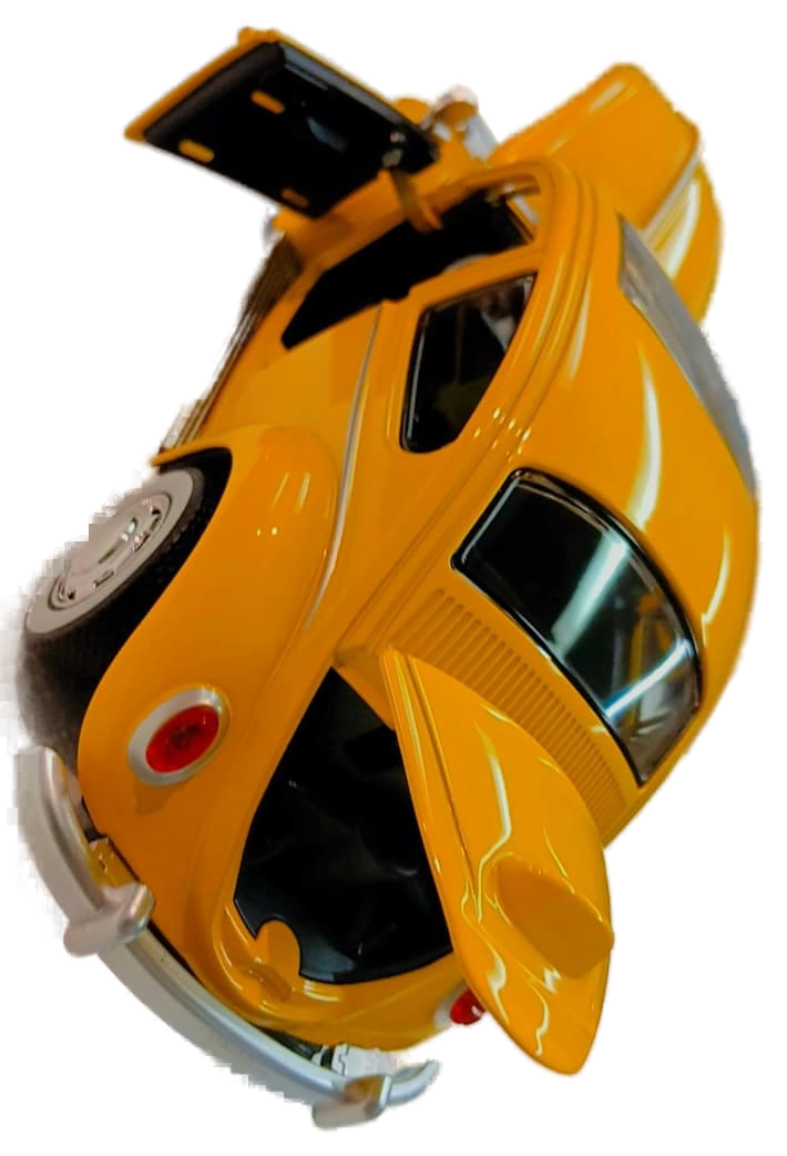 Fusca 67 Amarelo 1:24 3