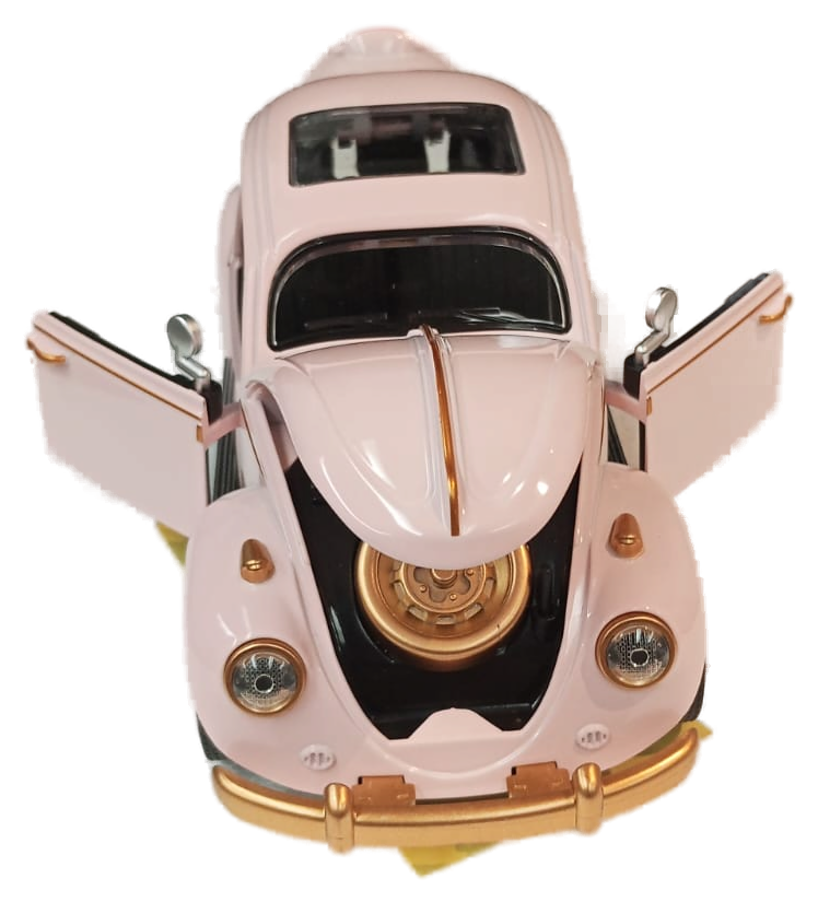 Fusca 67 Rosa 1:24 8