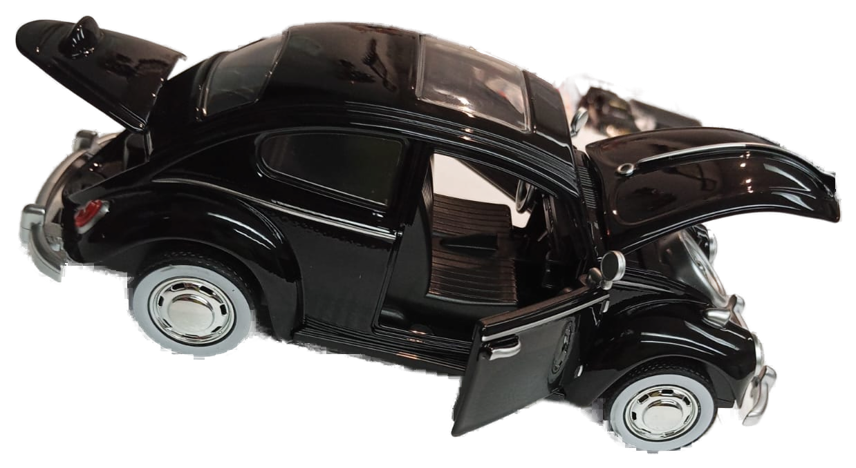 Fusca 67 Preto 1:24 2