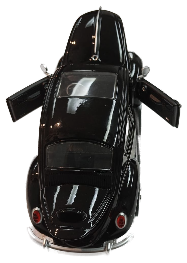 Fusca 67 Preto 1:24 3