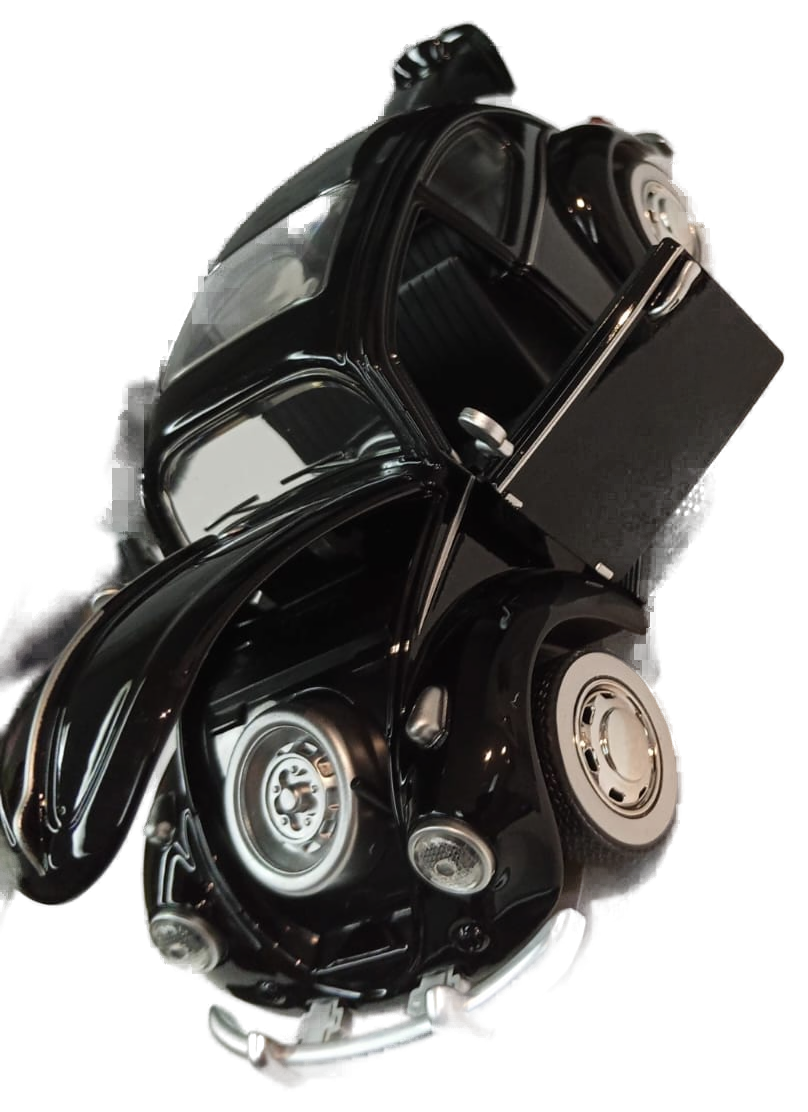 Fusca 67 Preto 1:24 4