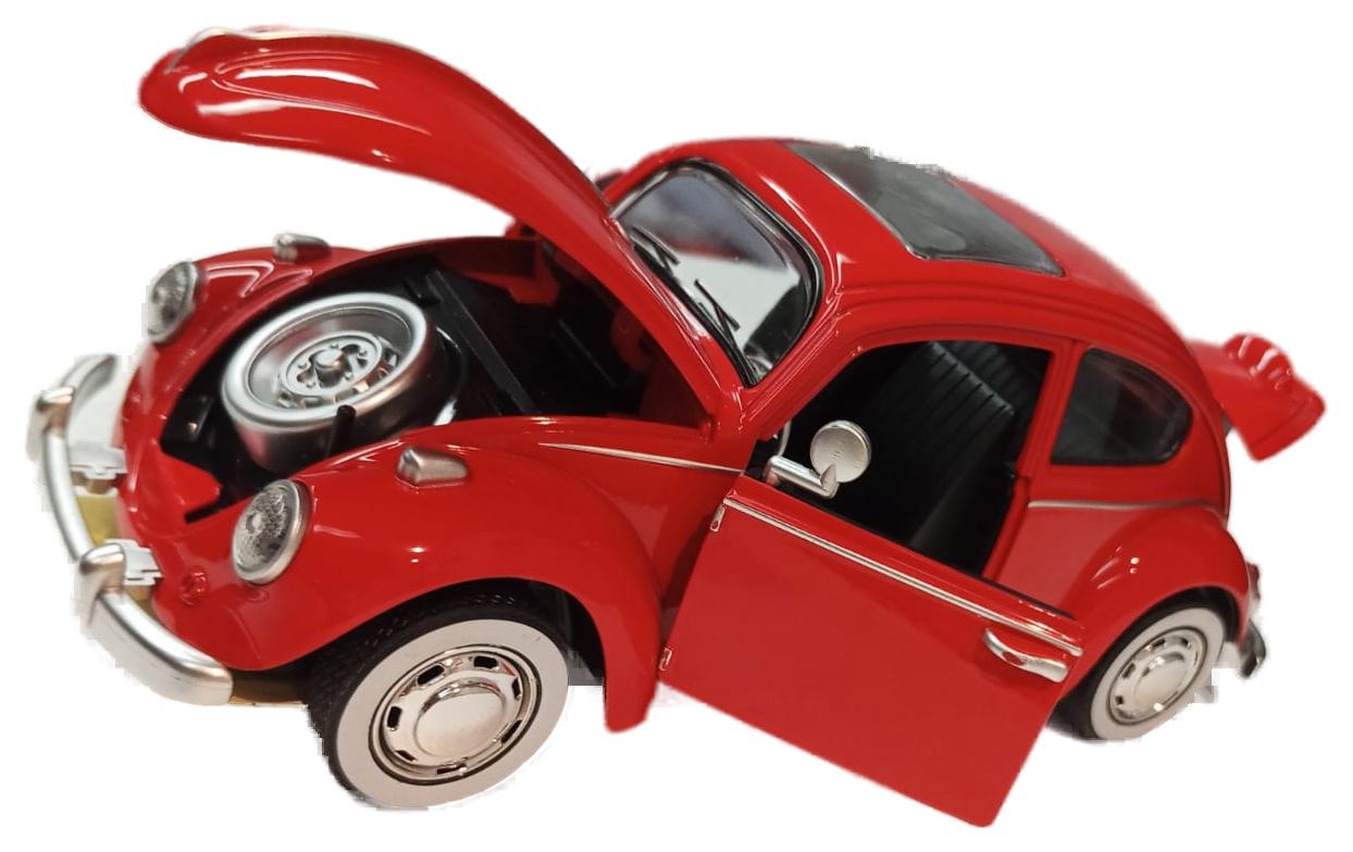 Fusca 67 Vermelho 1:24